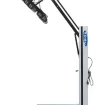 Đèn sấy hồng ngoại sóng ngắn 3000 W di động, 3 bóng